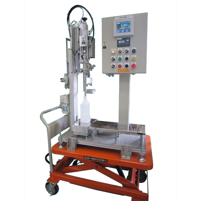 1L容器用半自動充填機(非防爆)