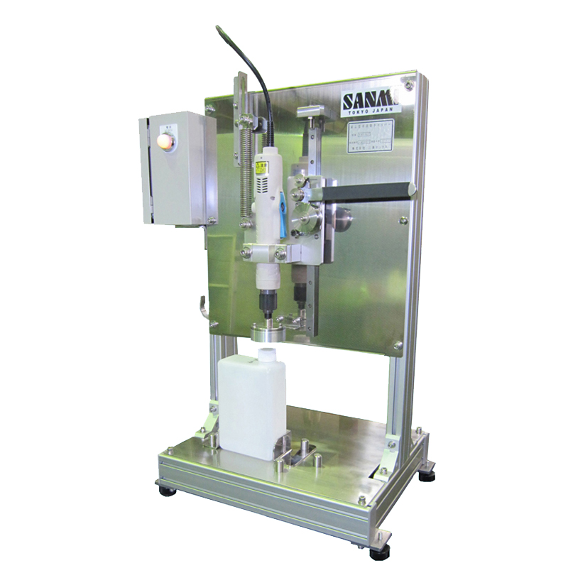 1kg/0.3kg容器用卓上型半自動キャッパー（非防爆）